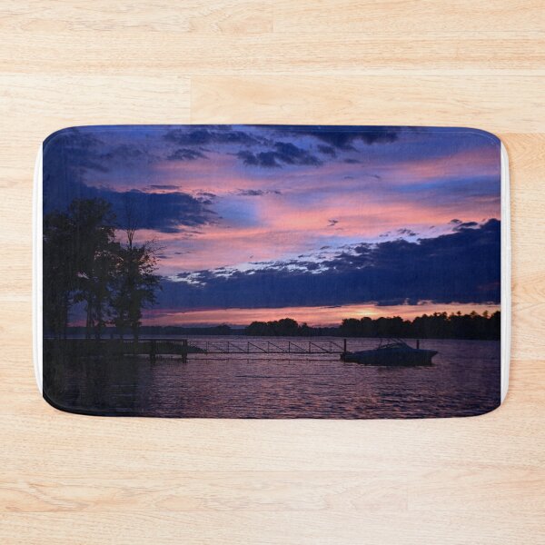 Item preview, Pink And Blue Layers Lake Murray South Carolina designed and sold by LisaWootenPhoto.