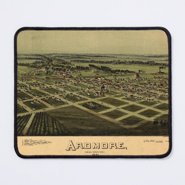 Item preview, Ardmore, Oklahoma (Indian Territory) 1891 designed and sold by allhistory.