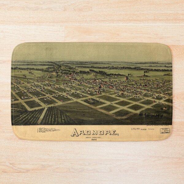 Item preview, Ardmore, Oklahoma (Indian Territory) 1891 designed and sold by allhistory.