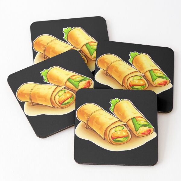 Item preview, Cute Tasty Springrolls designed and sold by OB Print.