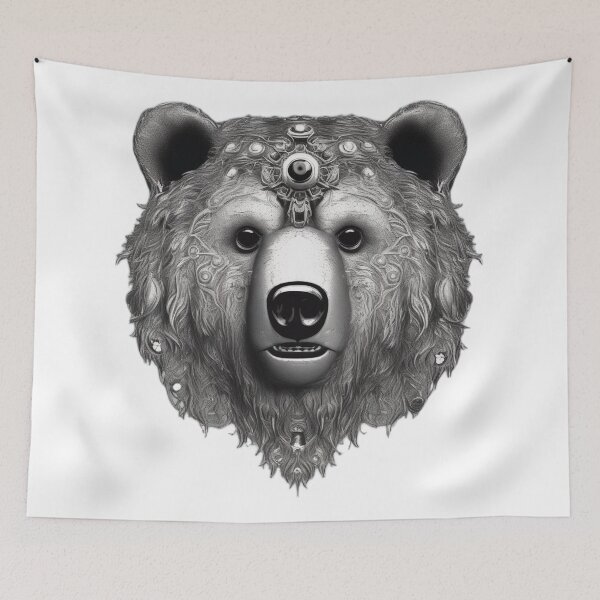 Item preview, Third eye bear designed and sold by Cacti & Caps.