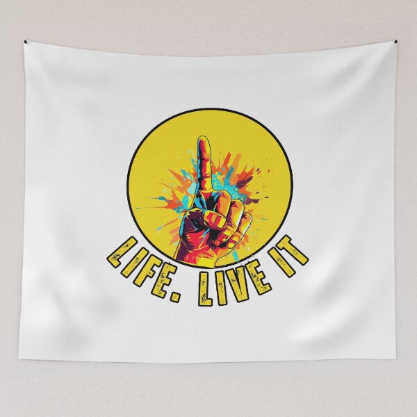 Item preview,  One Life. Live It. designed and sold by Jerseysrd.