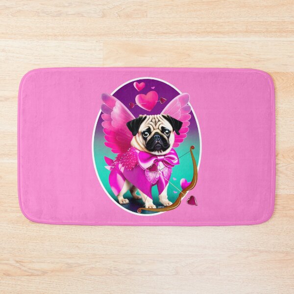 Item preview, Valentine's Day Pug designed and sold by FivePugs.