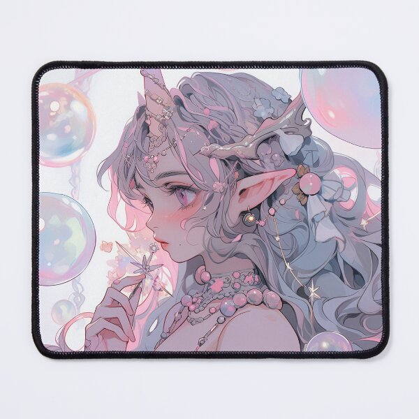 Item preview, Soft Pastel Unicorn Anime Girl designed and sold by bubblegoth.
