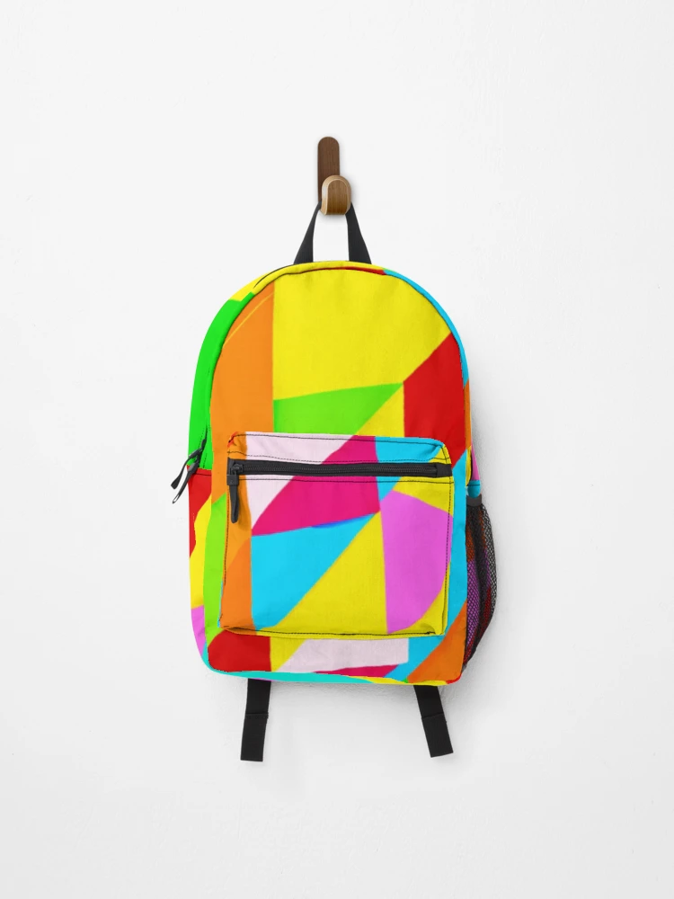 Thumbnail 1 of 3, Backpack, Stylish Color Pattern designed and sold by Health And Fitness Posts e-Store.
