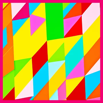 Artwork thumbnail, Stylish Color Pattern by Health And Fitness Posts e-Store