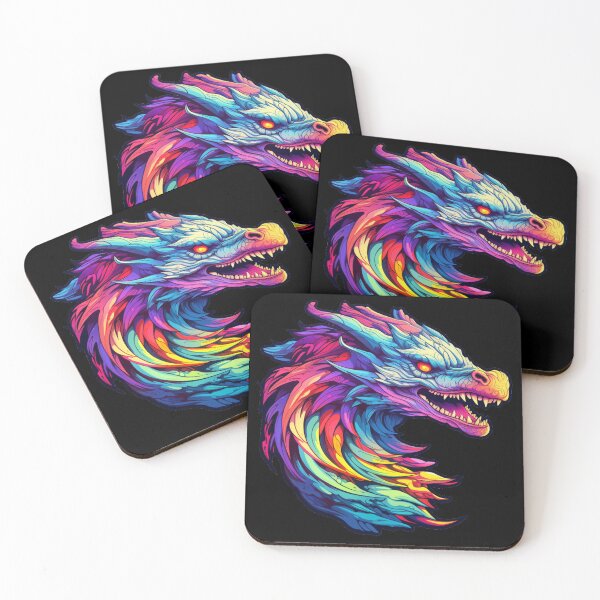 Item preview, Vibrant Rainbow Celestial Dragon designed and sold by CreationByLadyV.