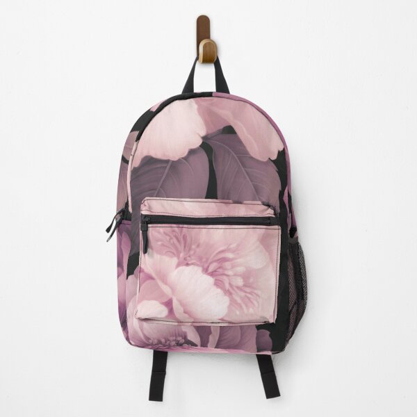 Item preview, Copy of Opulent Baroque Flowers Moody Botanical Art Pastel Pink designed and sold by artsandsoul.