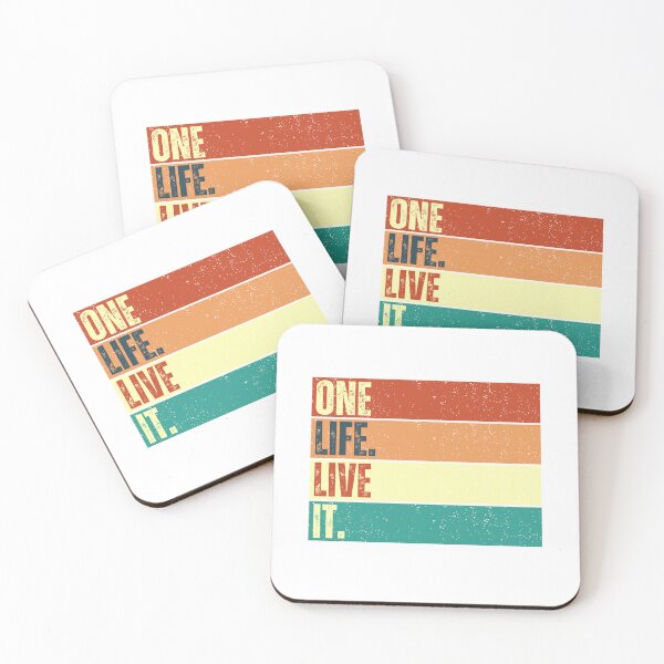 Item preview, One Life. Live It. designed and sold by Jerseysrd.