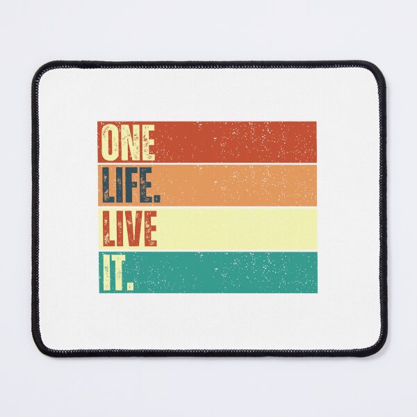Item preview, One Life. Live It. designed and sold by Jerseysrd.