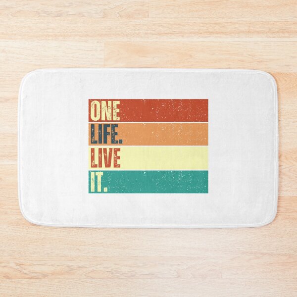 Item preview, One Life. Live It. designed and sold by Jerseysrd.