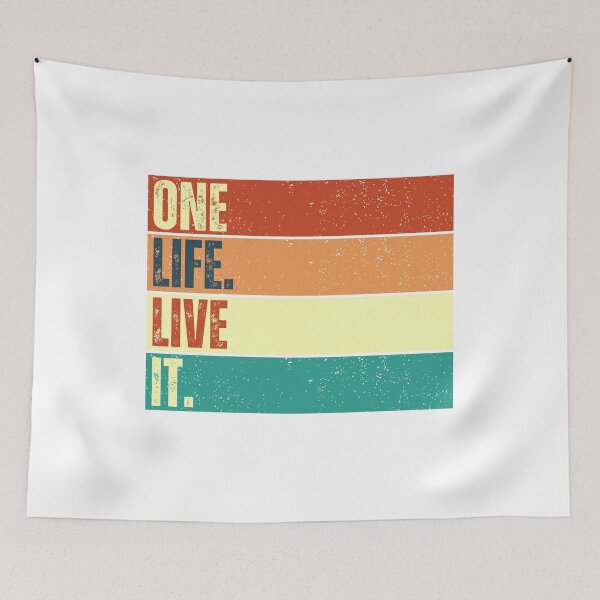 Item preview, One Life. Live It. designed and sold by Jerseysrd.