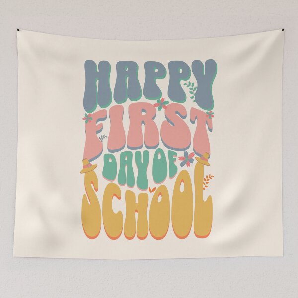 Item preview, Happy First Day of School designed and sold by HaileyLow.