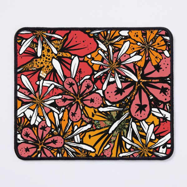 Item preview, Pink Garden Jumble designed and sold by kimmileskim.