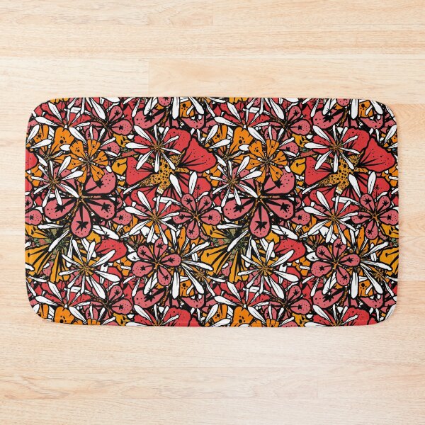 Item preview, Pink Garden Jumble designed and sold by kimmileskim.