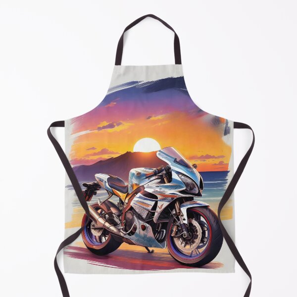 Item preview, Coastal Rides: Motorcycle Adventures in Sunset Splendor designed and sold by Ceemko's Vintage Corner.
