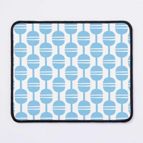 Item preview, Coastal Nautical Buoy Pattern 924 Light Blue designed and sold by tonymagnerart.