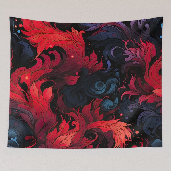 Item preview, red flow designed and sold by Sadisticpants.