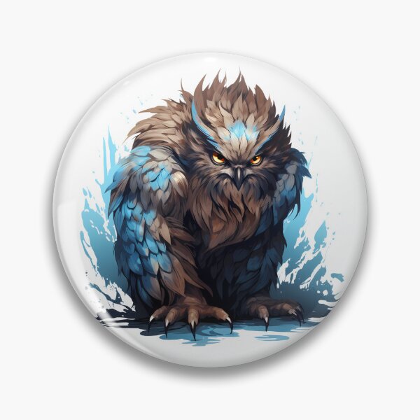 Item preview, Fantasy Owlbear of the Feywilds designed and sold by SchorlCraft.