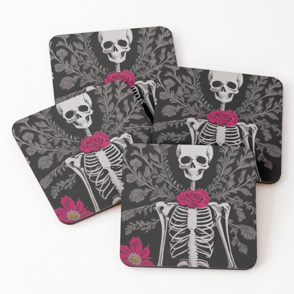 Item preview, Skeleton Flower Gothic Rose Bone designed and sold by Yellowriversss.