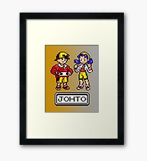 Johto Trainers Framed Print