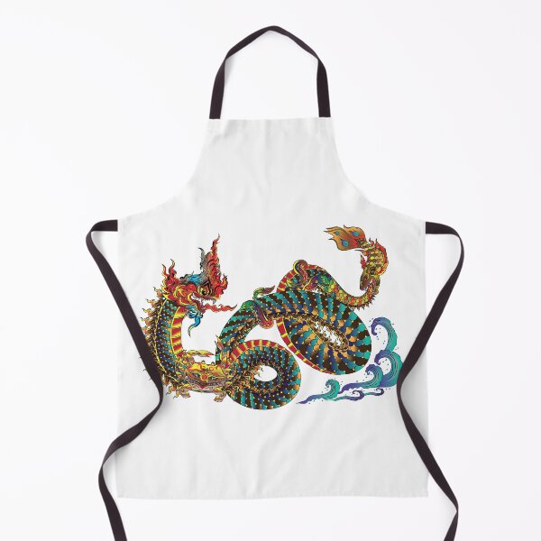 Item preview, Dragon, King Nagas, Serpent, Siamese Dragon, Modern Thai Art, Thai literature, Souvenir, Amazing Thailand designed and sold by Kasalongdesign.