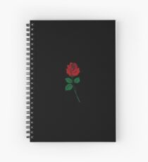 Ich bin deine Blutige Rose Spiralblock