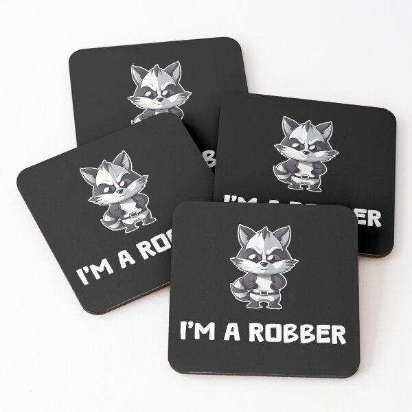 Item preview, I'm a Robber Cute Raccoon designed and sold by LudwikeArts.