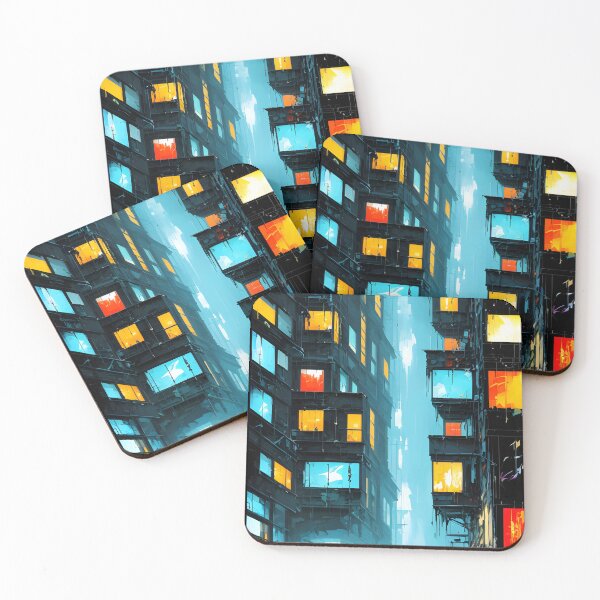 Item preview, cyberpunk oil painting designed and sold by defpoint.