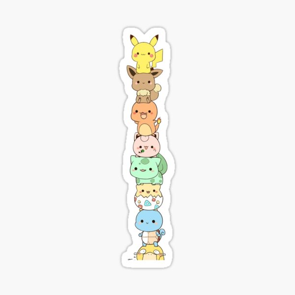Pokémon Kawai Sticker