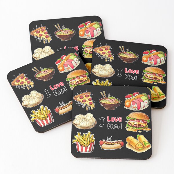 Item preview, I Love Food! designed and sold by OB Print.