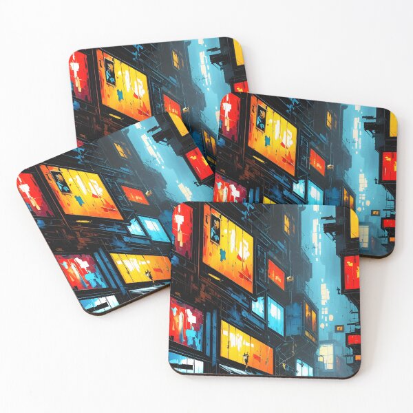 Item preview, cyberpunk oil painting designed and sold by defpoint.