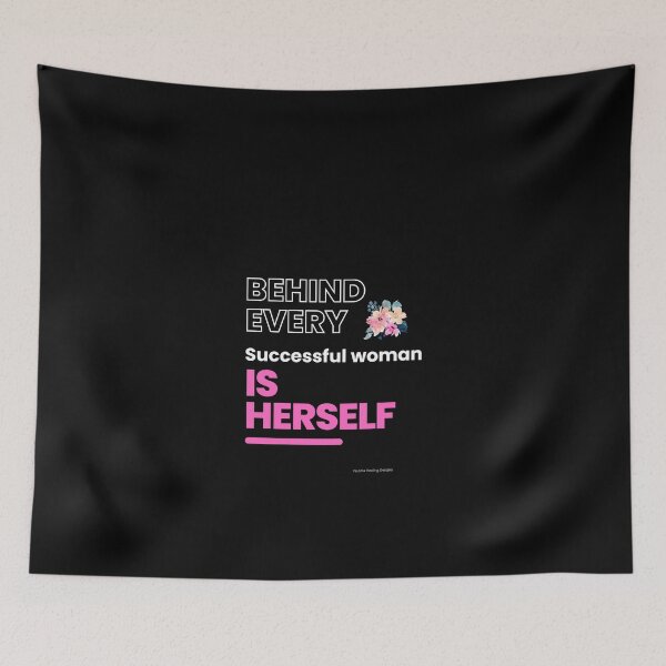Item preview, Behind every Successful woman slogan designed and sold by PalomaHealing24.