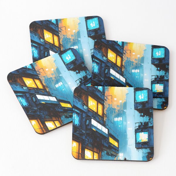 Item preview, cyberpunk oil painting designed and sold by defpoint.