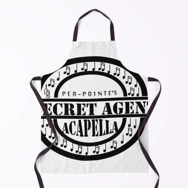 Item preview, Secret Agent Acapella Logo designed and sold by PeaPointe Productions.