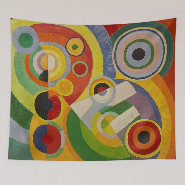 Aperçu de l'œuvre Robert Delaunay -Rythme -Joie de Vivre créée et vendue par tomorrowsart.