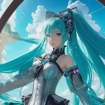 Artwork thumbnail, Anime Hamiku by KI-Raphael
