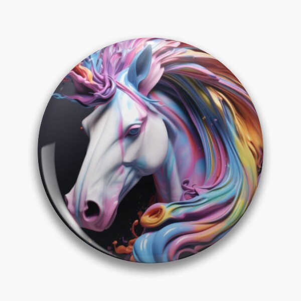 Item preview, great colour full unicorn water colour designed and sold by Superann8.