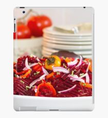 Marinated Beet Salad And Recipe iPad Case/Skin
