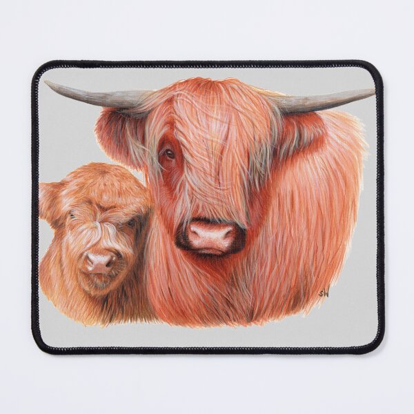 Item preview, Highlander Cow with Calf-g designed and sold by SandraWarmerdam.