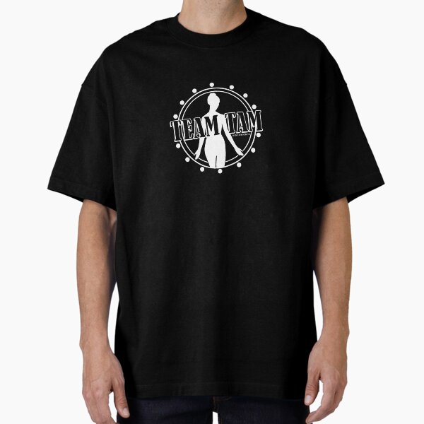 TEAM TAM - White Oversized T-Shirt