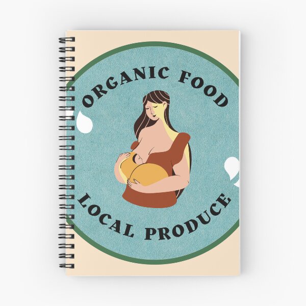 Item preview, Organic Food Local Produce Breastfeeding Positivity designed and sold by Boobing and Grooving.