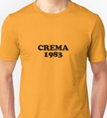 Camiseta unisex CMBYN, CREMA 1983