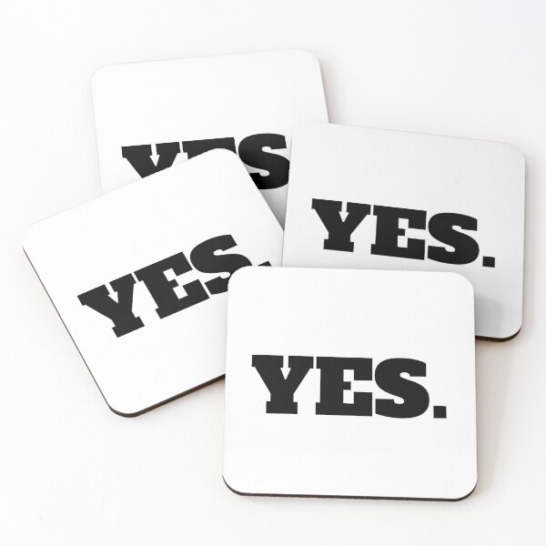 Item preview, YES. designed and sold by KlereShop.