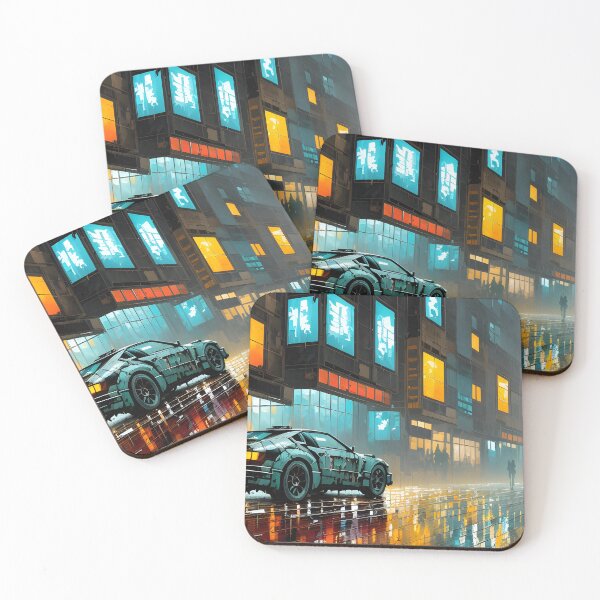 Item preview, cyberpunk oil painting designed and sold by defpoint.