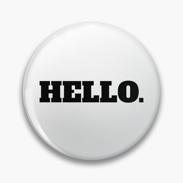 Item preview, HELLO. designed and sold by KlereShop.
