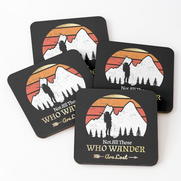 Item preview, Not All Those Who Wander Are Lost Hiking Camping Woman designed and sold by avon-testerman.