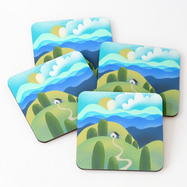 Item preview, Landscape - flat design designed and sold by Zeewind.