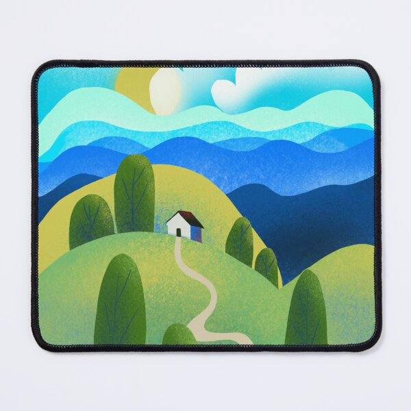 Item preview, Landscape - flat design designed and sold by Zeewind.