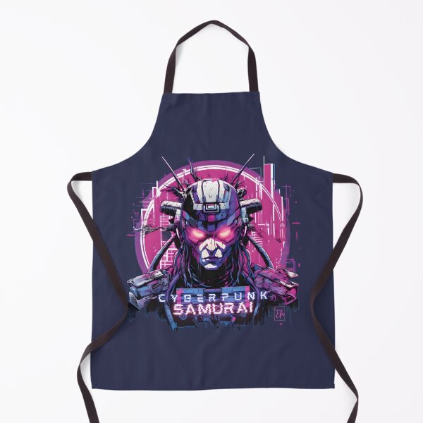 Item preview, Cyberpunk Samurai watercolor graphics designed and sold by Hisirdoux.